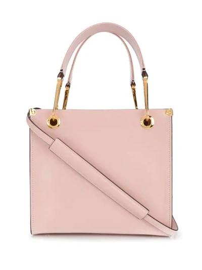 Shop Marni Box Tote Bag In Pink