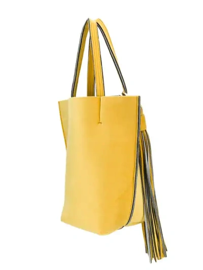 Shop Alila Shopper Mit Fransen In Yellow