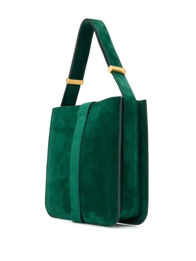 Shop Bottega Veneta Marie Shoulder Bag In Green