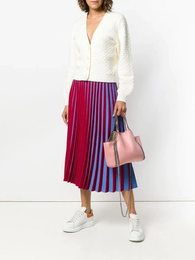 Shop Stella Mccartney Falabella Tote In Pink