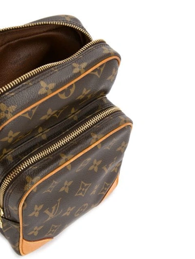 Pre-owned Louis Vuitton  Amazon Monogram Crossbody Bag In Brown