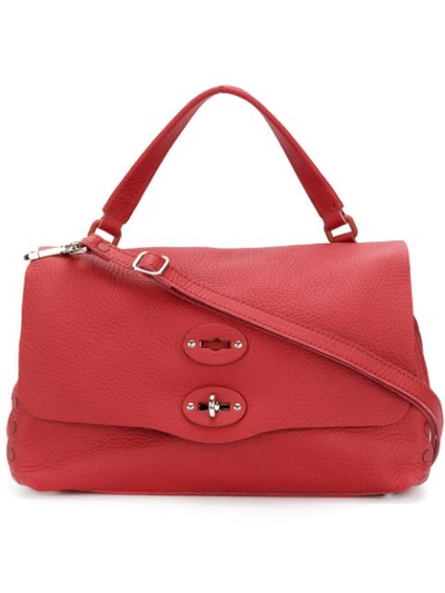 Shop Zanellato Small Postina Tote In Red