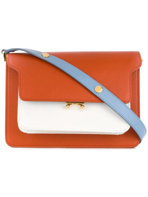 marni trunk orange