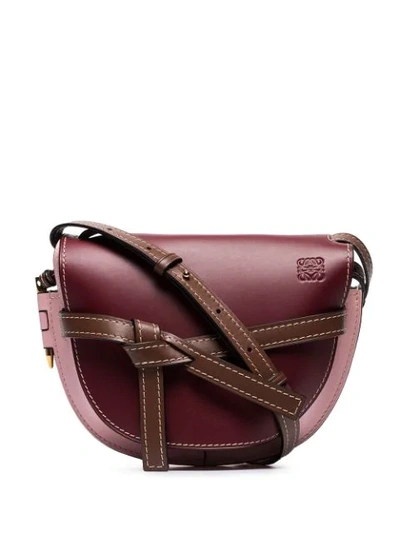 Shop Loewe 'gate' Schultertasche In Red