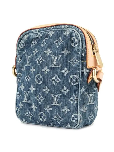 Shop Pre-owned Louis Vuitton Camera Bag Shoulder Bag In Blue