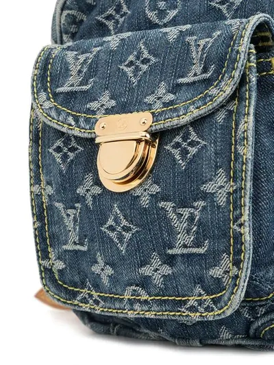 Shop Pre-owned Louis Vuitton Camera Bag Shoulder Bag In Blue