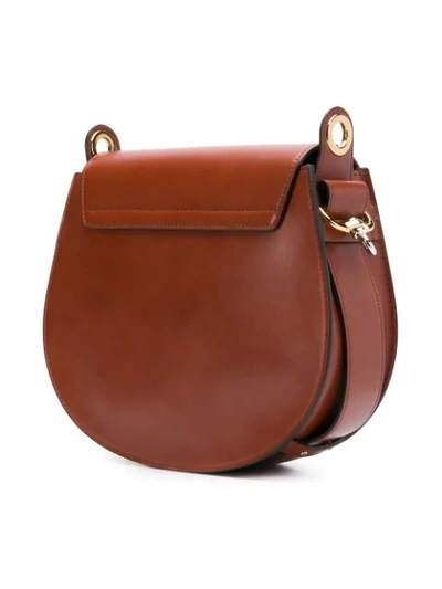 Shop Chloé Tess Camera Bag In Brown