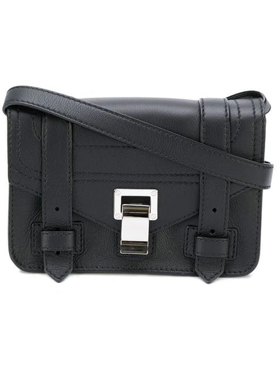 Shop Proenza Schouler Ps1+ Mini Crossbody In Black