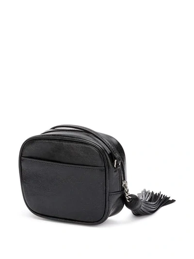 Shop Saint Laurent Blogger Star Crossbody Bag In Black