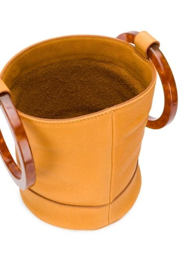 Shop Simon Miller Bonsai Bucket Bag In Brown