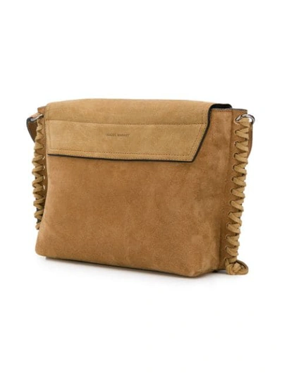 Shop Isabel Marant Masli Shoulder Bag - Brown