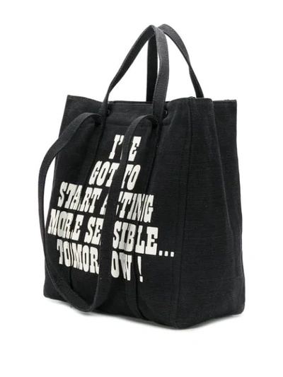 Shop Marc Jacobs The Tag 27 Tote In Black
