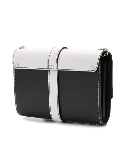 Shop Proenza Schouler Ps11 Chain Bag In Black ,white