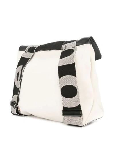 Shop Proenza Schouler Small Convertible Backpack In Ecru/black
