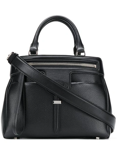 Shop Tod's Thea Tote Bag In Black