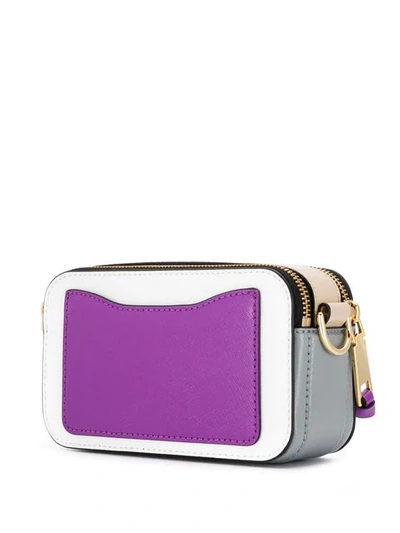 Shop Marc Jacobs The Small Snapshot Camera Bag In White