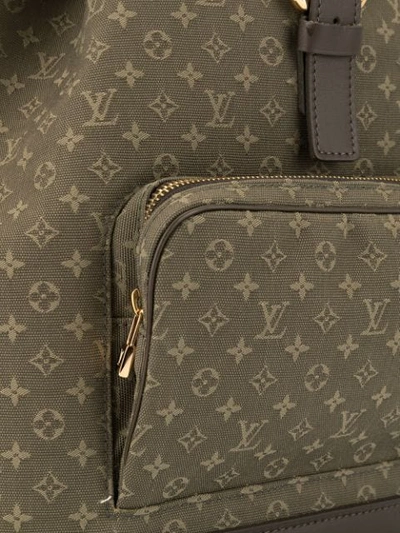 Shop Pre-owned Louis Vuitton Mini Montsouris Gm Monogram Backpack - Green