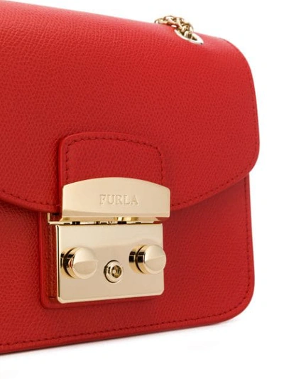 Shop Furla Metropolis Shoulder Bag - Red