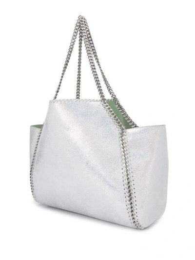 Shop Stella Mccartney Falabella Tote Bag - White