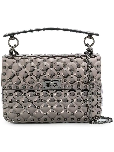 metallic valentino bag