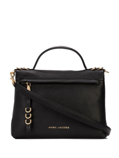 Shop Marc Jacobs The Two Fold Shoulder Bag In 001 Black