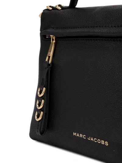 Shop Marc Jacobs The Two Fold Shoulder Bag In 001 Black