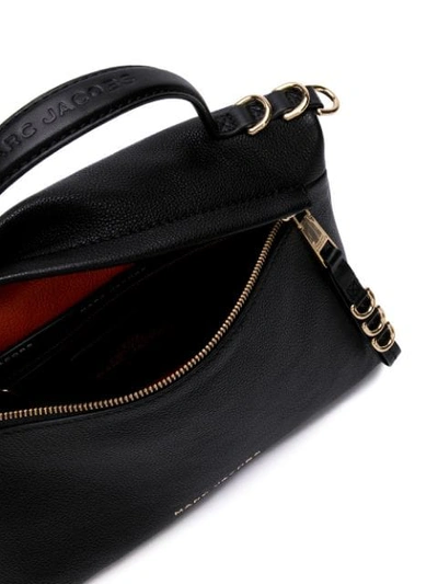 Shop Marc Jacobs The Two Fold Shoulder Bag In 001 Black