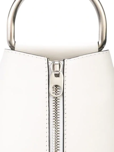 Shop Proenza Schouler Vertical Zip Backpack In White