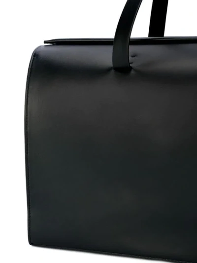 Shop Aesther Ekme Barrel Tote Bag In Black