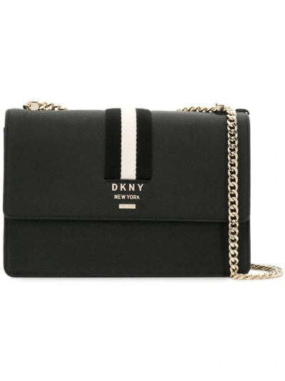 Shop Dkny Liza Shoulder Bag - Black