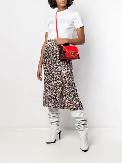 Givenchy Small Gv3 Shoulder Bag In Red