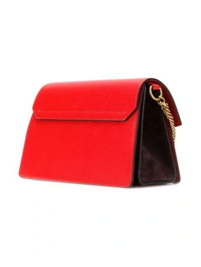 Givenchy Small Gv3 Shoulder Bag In Red