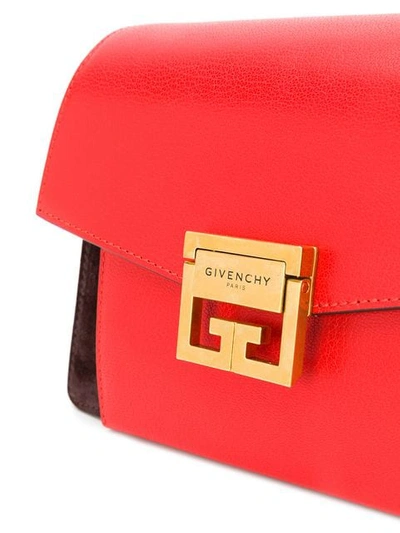 Givenchy Small Gv3 Shoulder Bag In Red