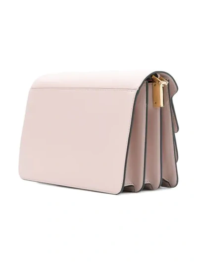 Shop Marni Trunk Shoulder Bag In Pink
