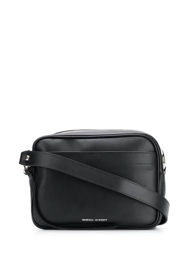 Shop Rebecca Minkoff Camera Shoulder Bag In Black