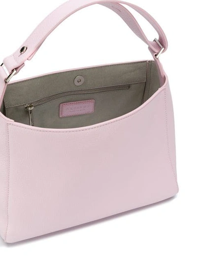 Shop Orciani Chain Detail Tote In Pink