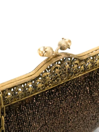 Pre-owned A.n.g.e.l.o. Vintage Cult '1920s Beaded Bag - Gold