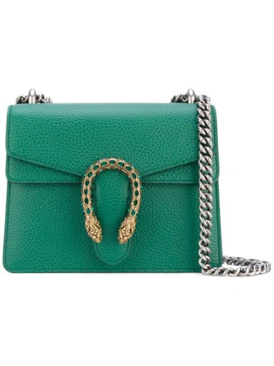 Shop Gucci Dionysus Shoulder Bag In Green