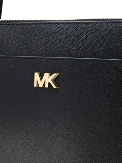 Shop Michael Michael Kors Maddie Large Tote In Black