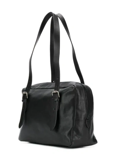 Shop Ann Demeulemeester Medium Shoulder Bag In Black
