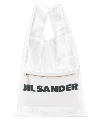 Jil sander 2025 transparent shopper