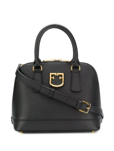 Shop Furla Fantastica Tote In Black