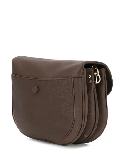 Shop Tod's Medium Crossbody Bag In Brown