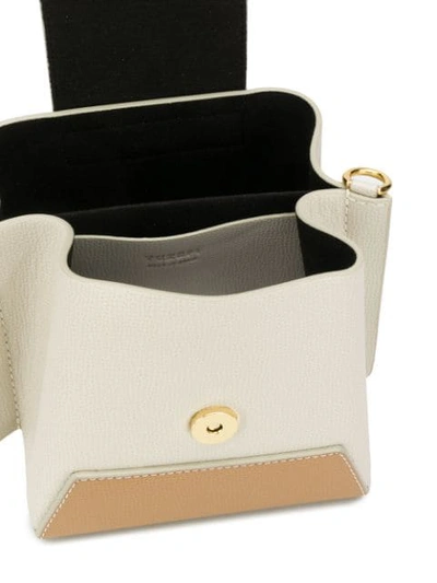 Shop Yuzefi Daria Top-handle Bag In Neutrals