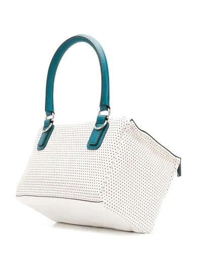 Shop Givenchy Small Pandora Bag In White