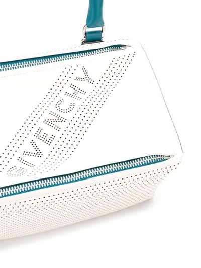 Shop Givenchy Small Pandora Bag In White