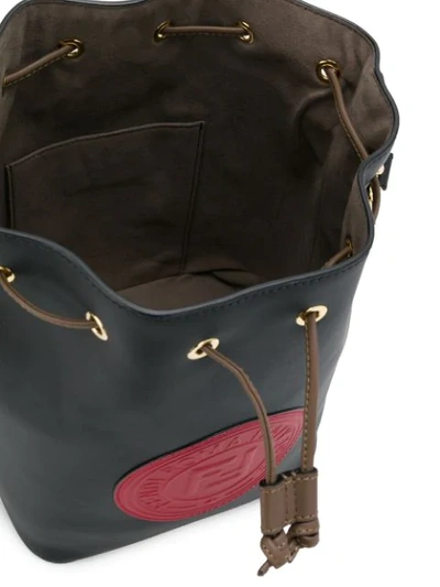 Shop Fendi Mon Tresor Bucket Bag In F14qx Black