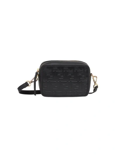 Shop Fendi Mini Camera Case Crossbody Bag In Black