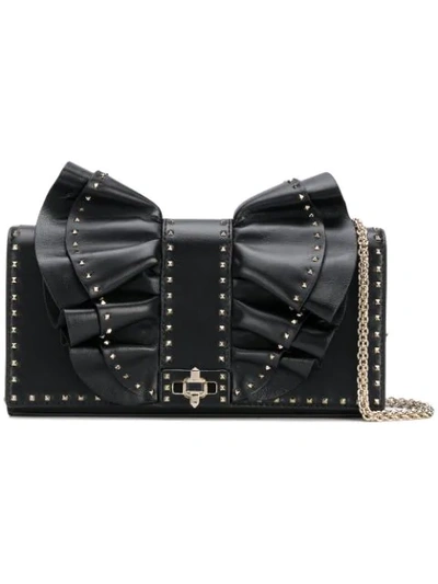 Shop Valentino Garavani Crossbody Bag In Black