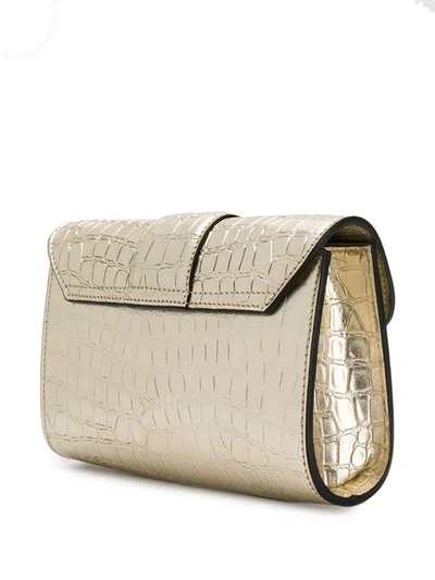 Shop Visone Mila Shoulder Bag - Gold